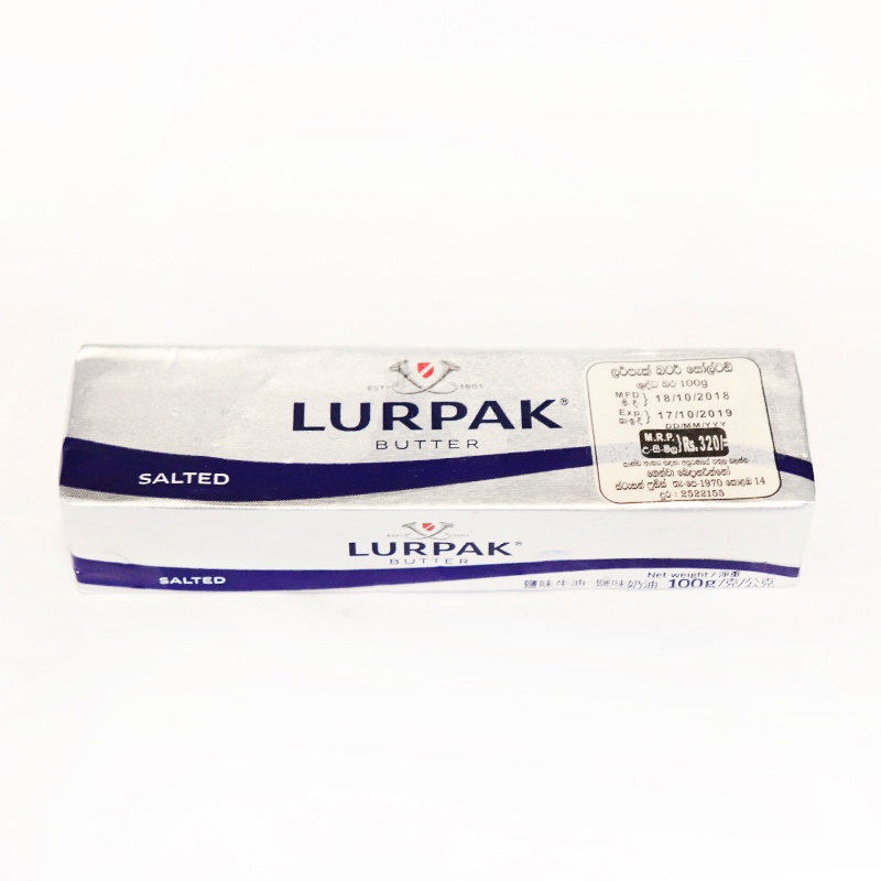 Lurpak Slightly Salted Butter 100G - LURPACK - Spreads - in Sri Lanka